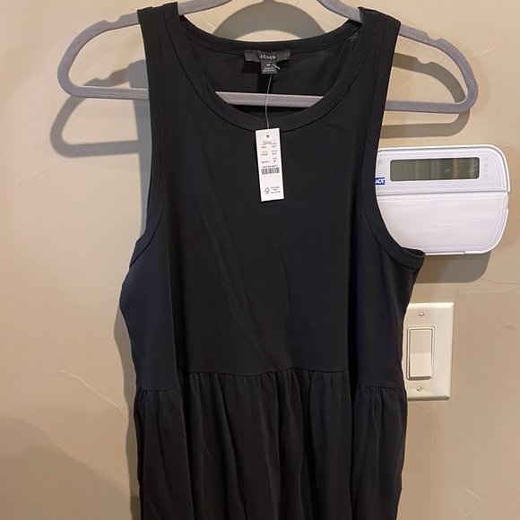 Nwt black Jcrew knit dress M - Picture 3 of 5